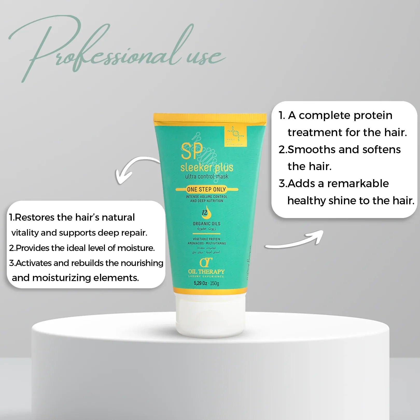 Sleeker Plus Ultra Control Hair Protein For Normal Hair – 150ml