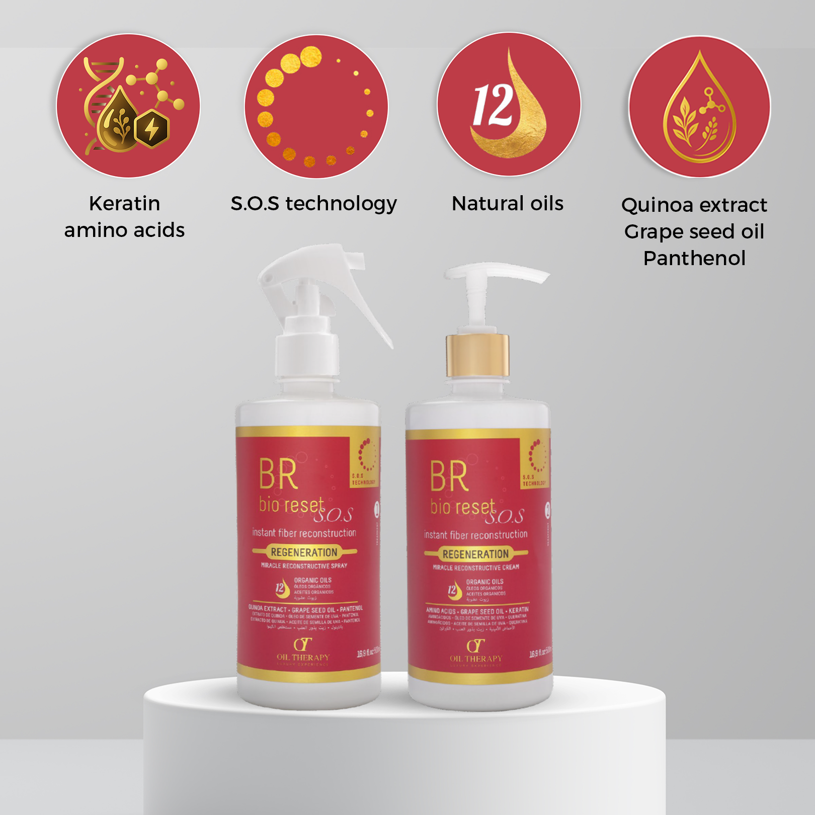 علاج الترميم الفوري للشعر OT BIO Reset SOS