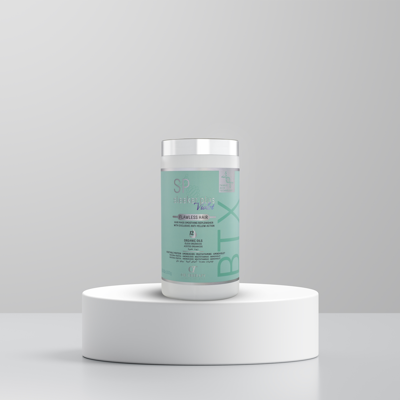 بوتوكس تنعيم الشعر البرازيلي سليكر بلس فيوليت - للشعر الأشقر والمصبوغ 1000 مل