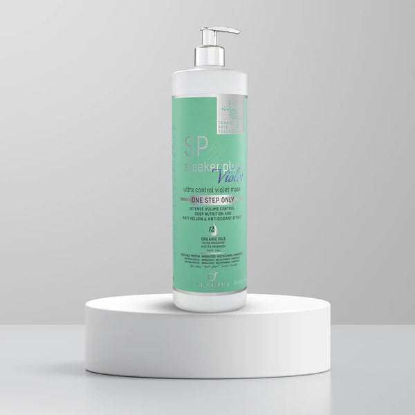 Sleeker Plus Ultra Control Hair Protein Violet – For Blond/Dyed Hair – 1000ml