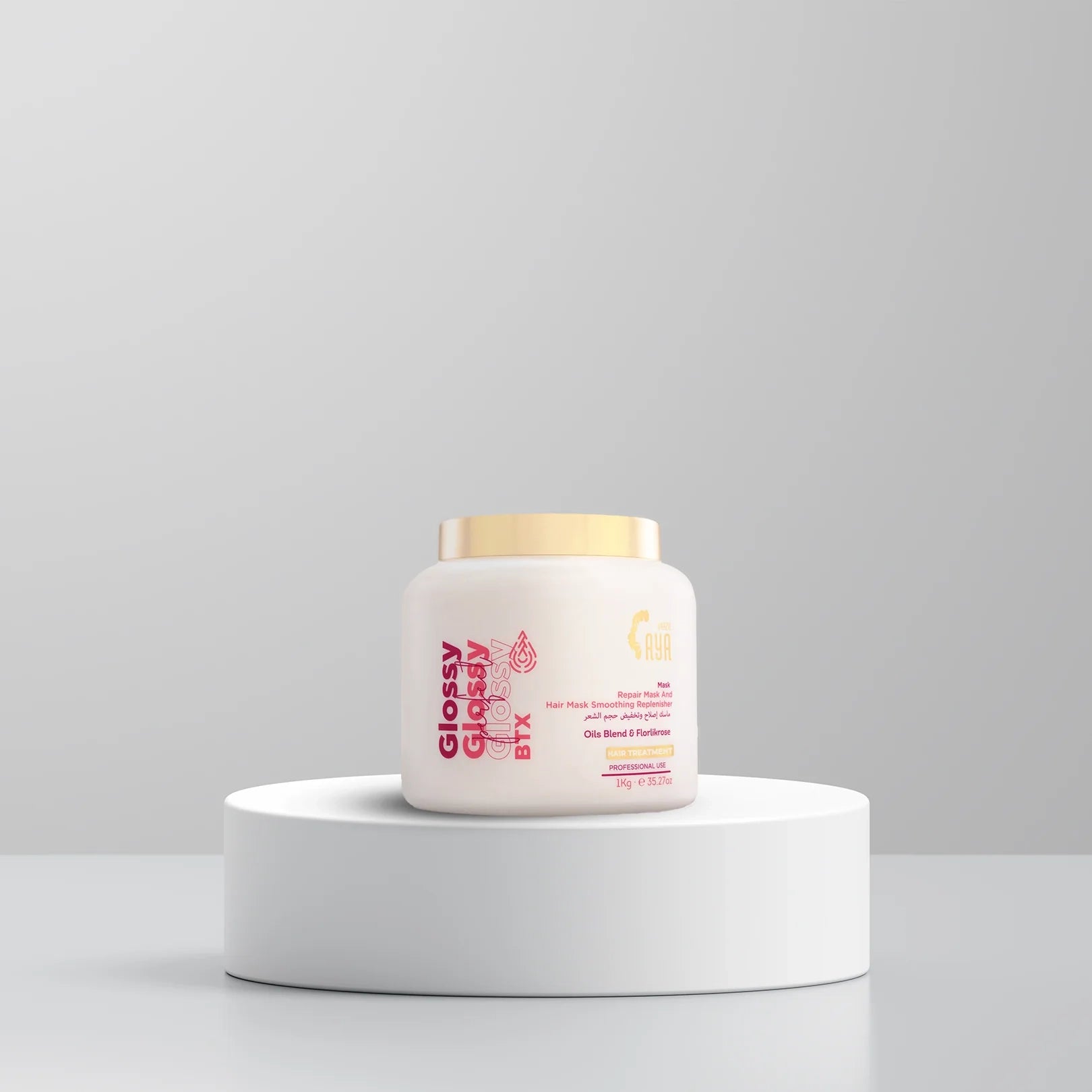 Aya Brazil Glossy Perfect Mask – 1000 ML – For Normal Hair