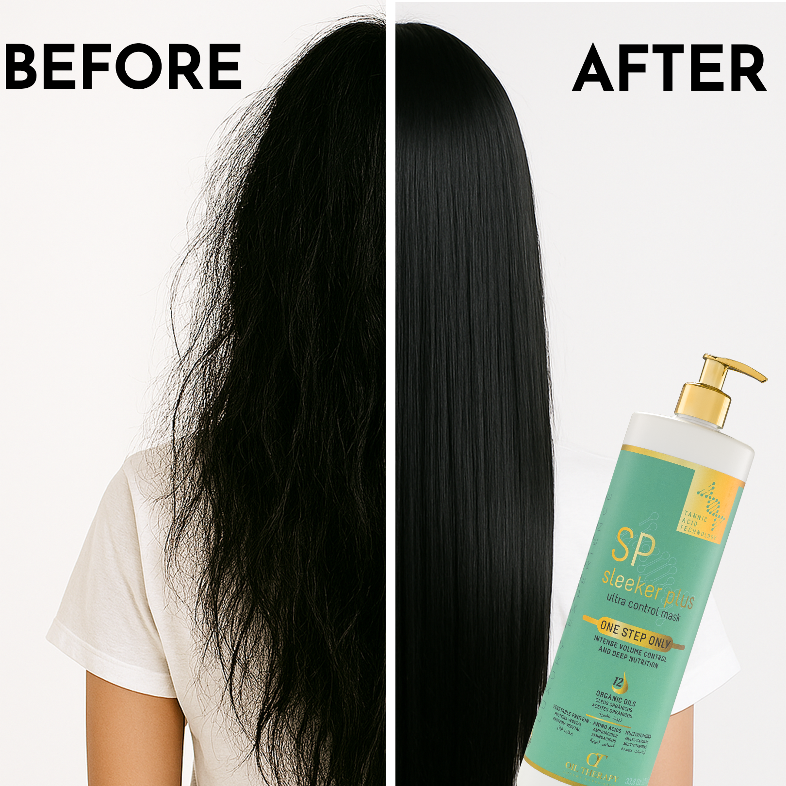 Sleeker Plus Ultra Control Hair Protein Mask – For Normal Hair – 1000ml