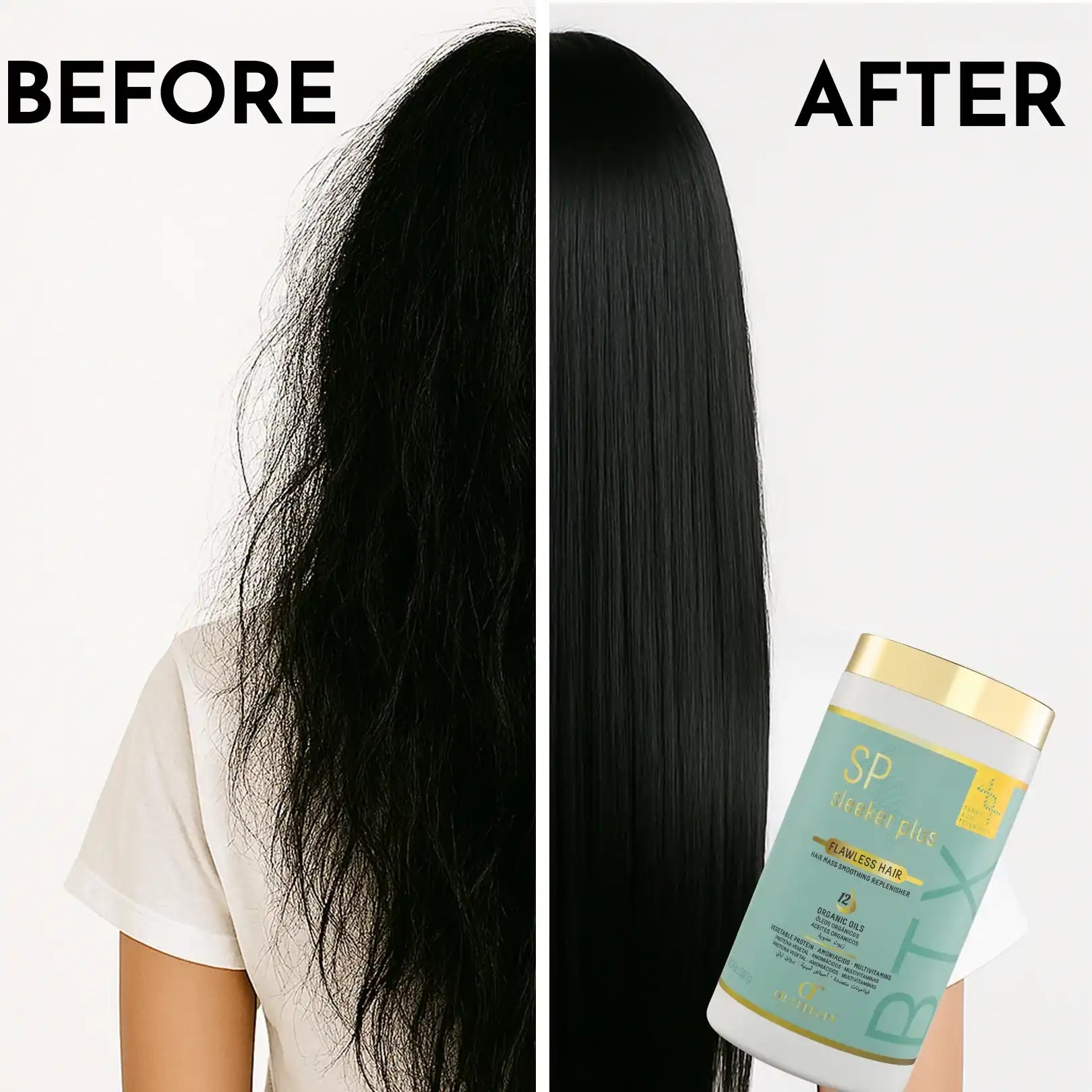 Sleeker Plus Flawless Hair Mass Smoothing Replenisher Botox Mask – For Normal Hair 1000ml