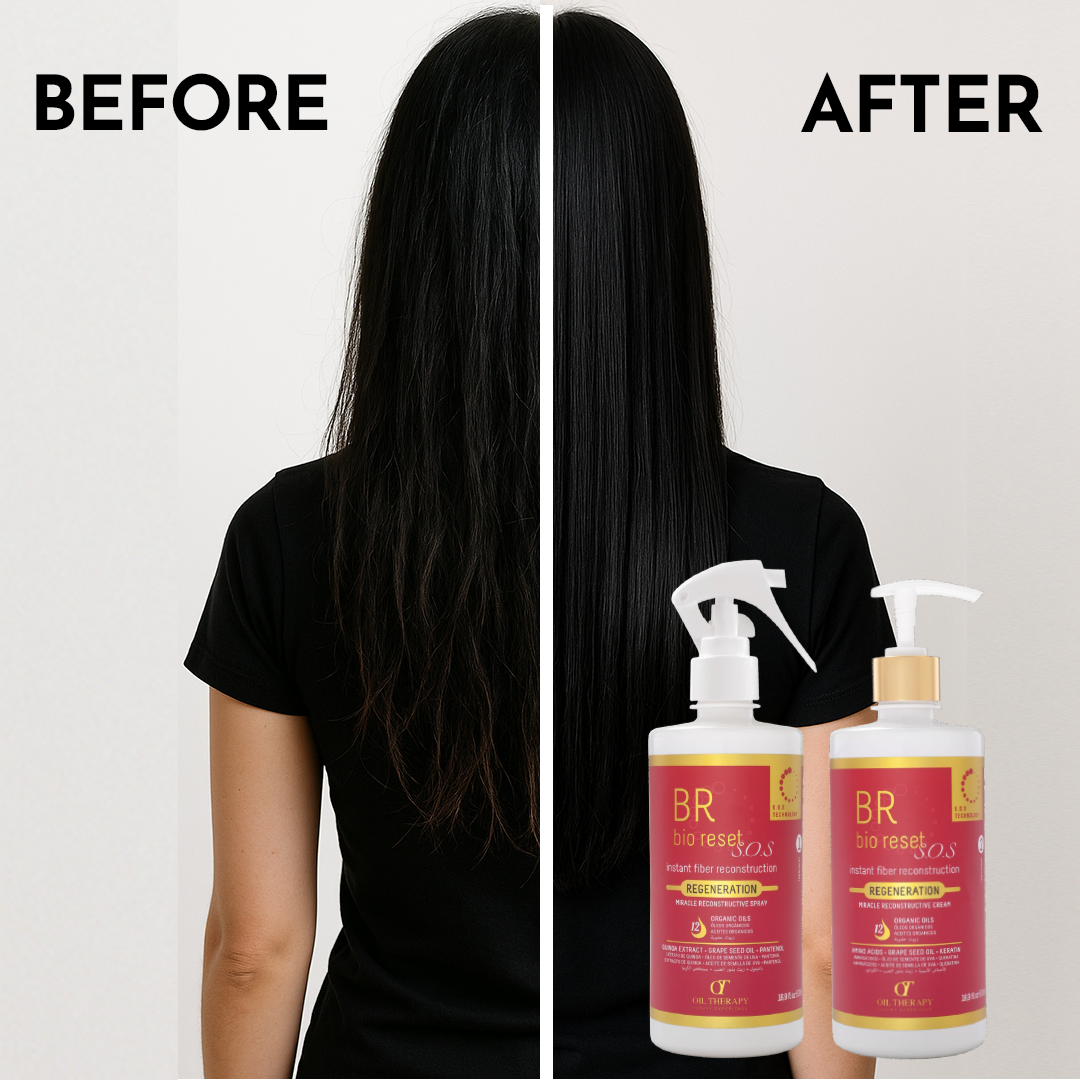 OT BIO Reset SOS Miracle Reconstructive Spray & Cream – Instant fiber reconstruction – Regeneration 1 & 2