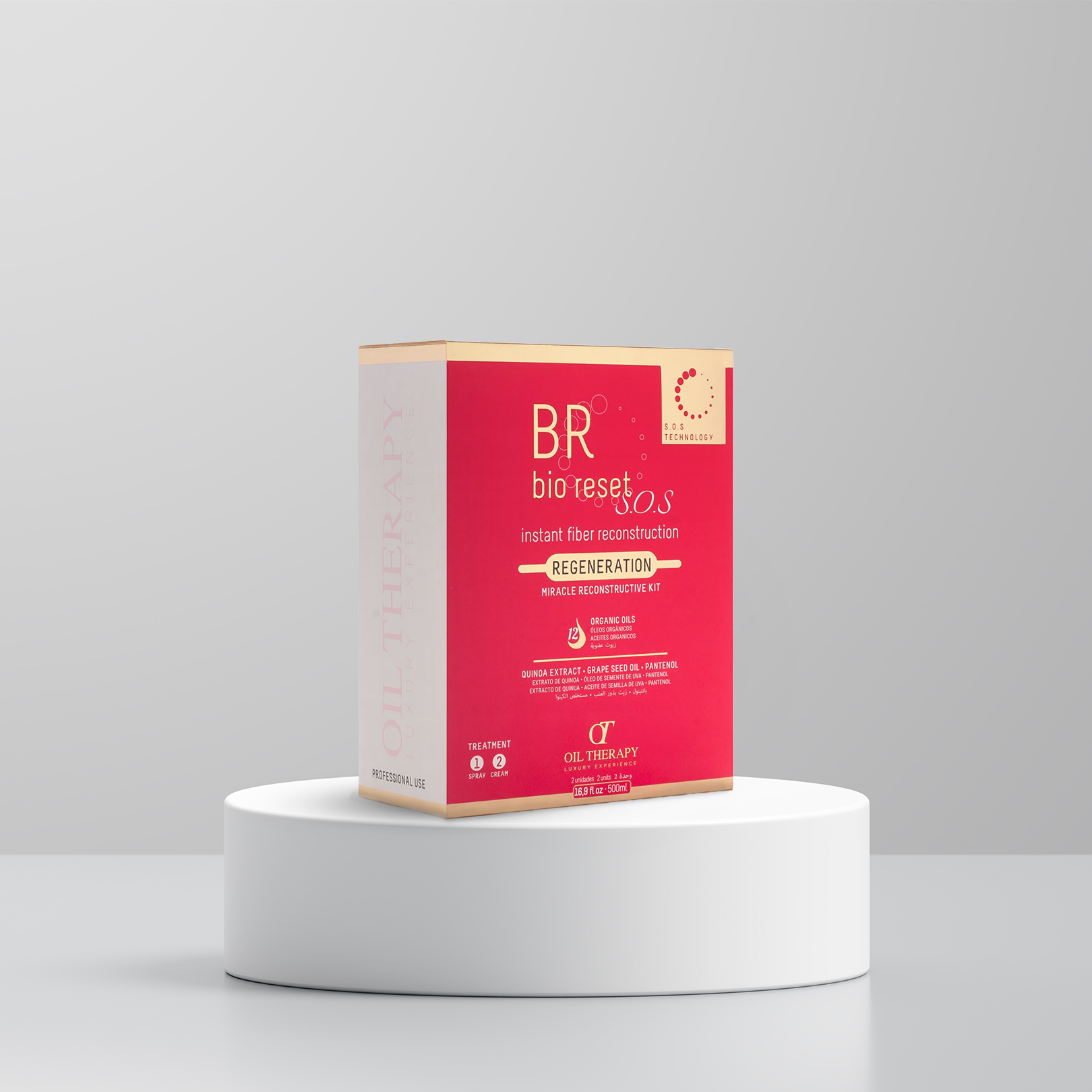 OT BIO Reset SOS Miracle Reconstructive Spray & Cream – Instant fiber reconstruction – Regeneration 1 & 2