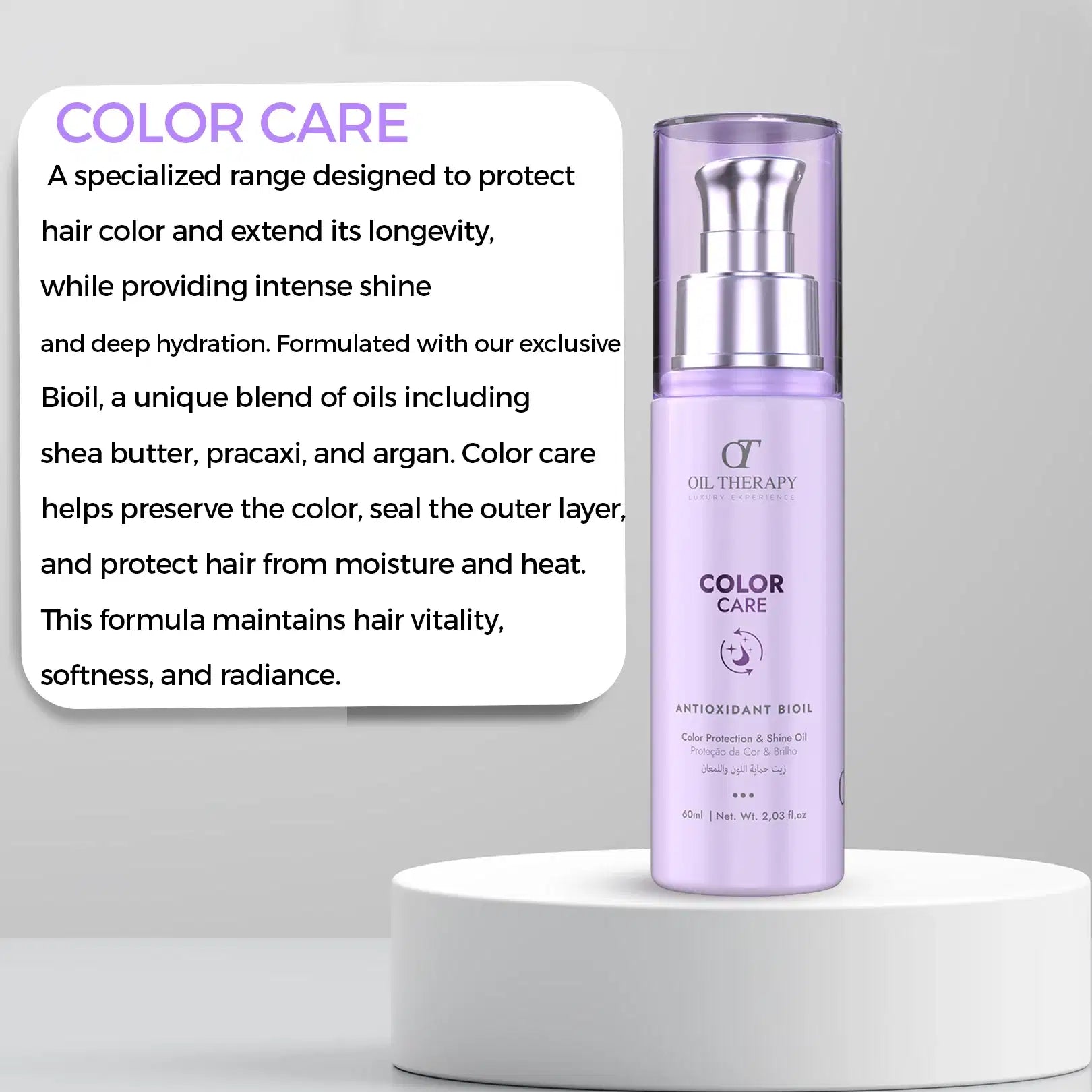 Color Care Hair Oil for Color Treated Hair